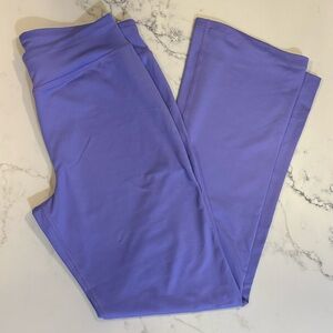 Girls’ Athletic Works Violet Flare Leg Leggings, size XXL (18)